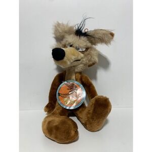 Warner Brothers Mighty Star 1971 Wile E. Coyote Plush Plush Repair VTG